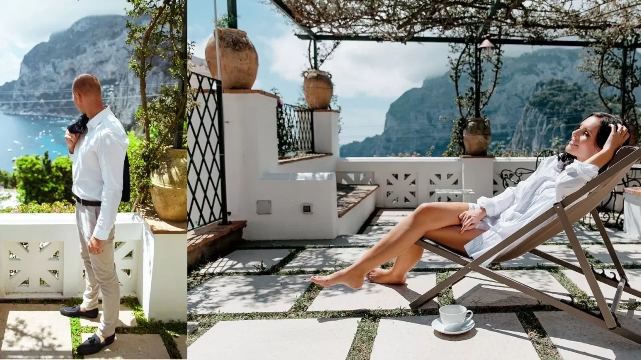 Capri Wedding Couple