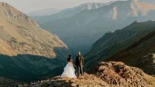 San Juan Mountain Jeep Elopement in Southwest Colorado