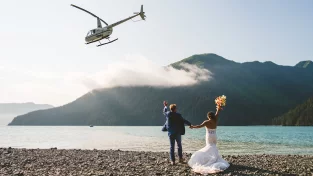 Elope in Alaska | All-Inclusive Elopement Package with Helicopter and Sailing Adventure