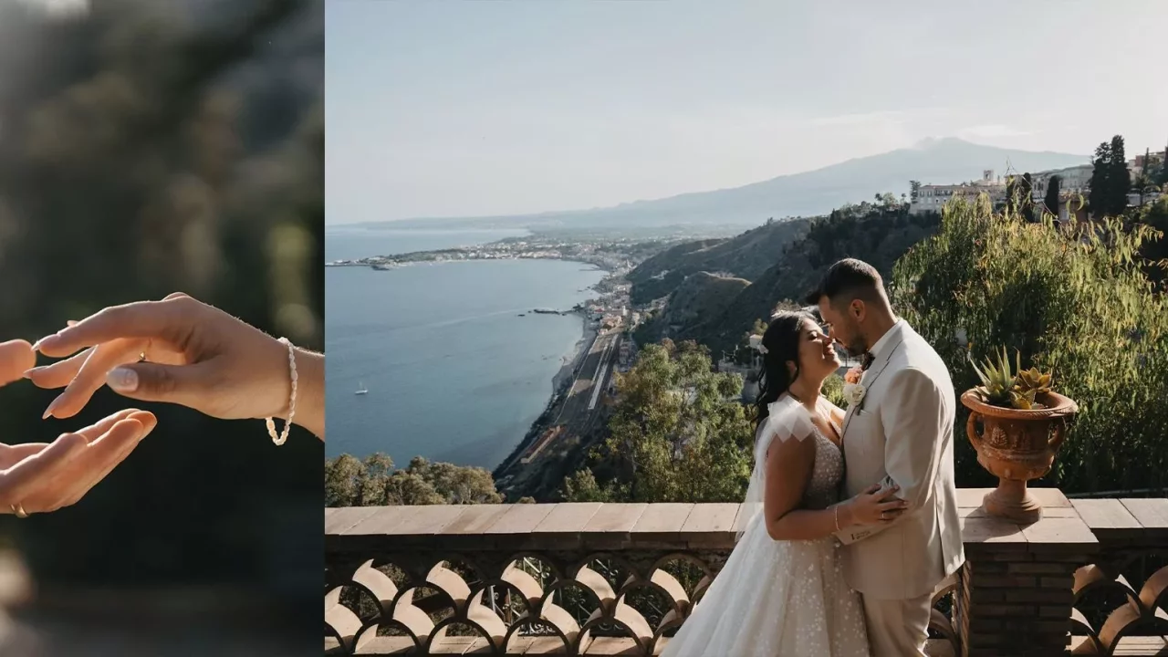 Intimate Mediterranean Elopement Italy