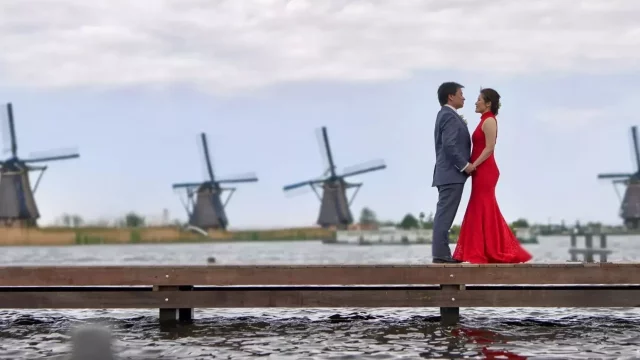 Elope in Amsterdam | Say Yes between Windmills and Tulip Fields