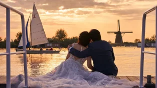 Elope in Amsterdam | Say Yes between Windmills and Tulip Fields