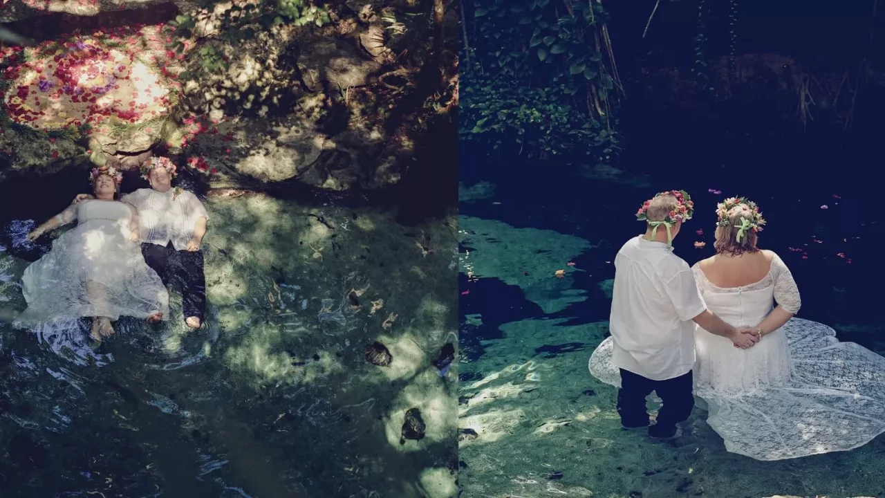 Intimate Cenote Wedding Elopement
