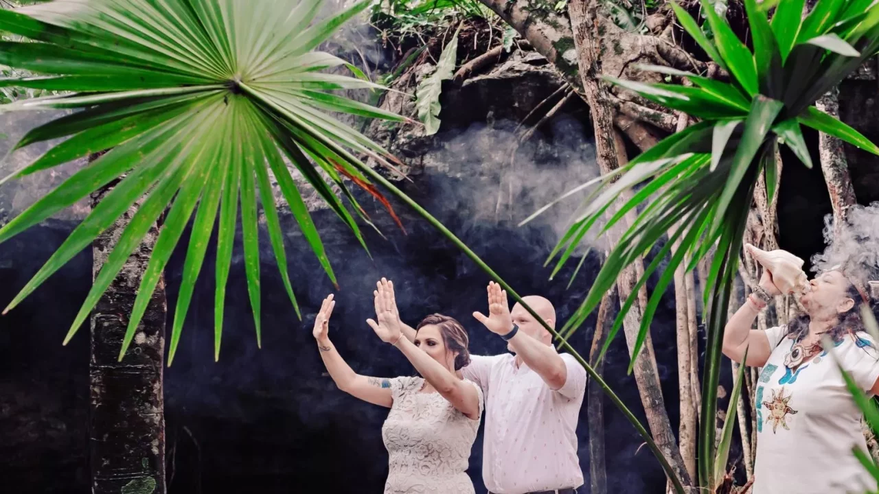 Cenote Wedding Ceremony