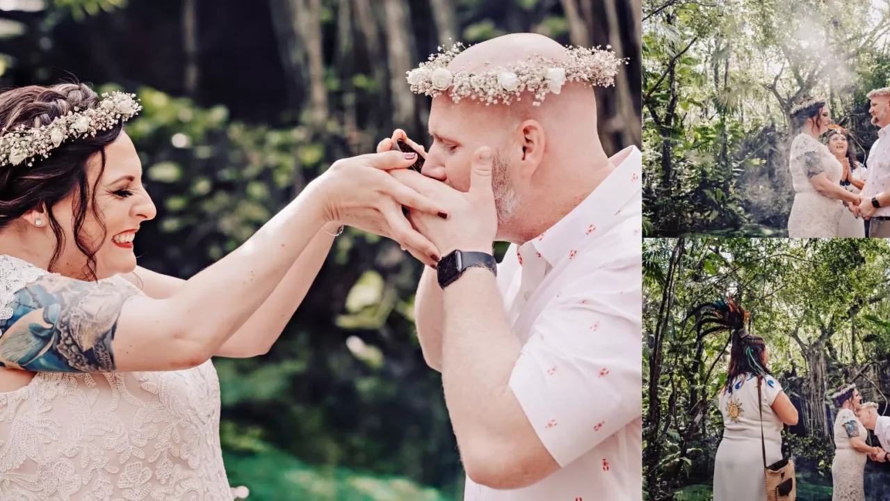 Cenote Wedding Elopement