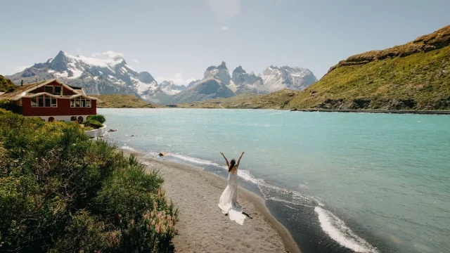 Lake Wedding in Chile