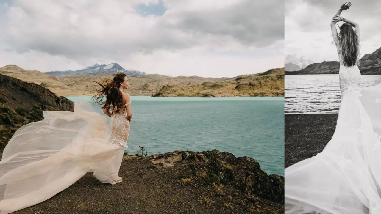 Patagonia Elopement Bride