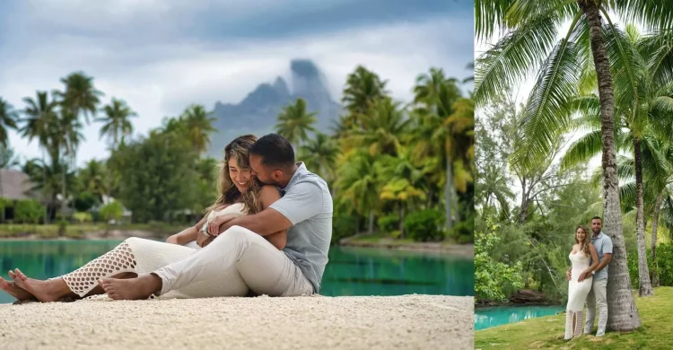French Polynesia Wedding | All-Inclusive Wedding in Moorea with Natural Spa and Boat Tour