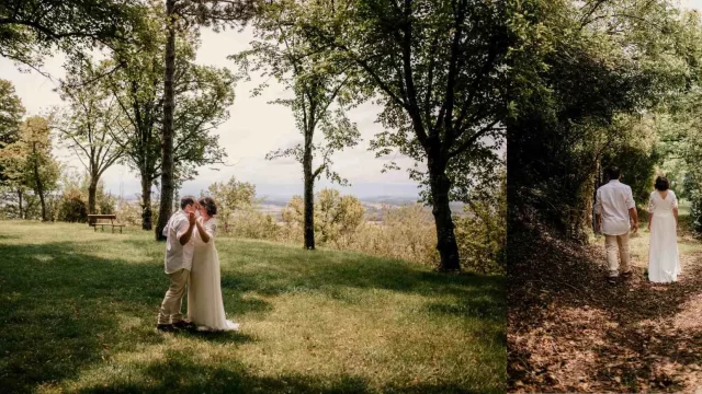 South France Wedding Forest