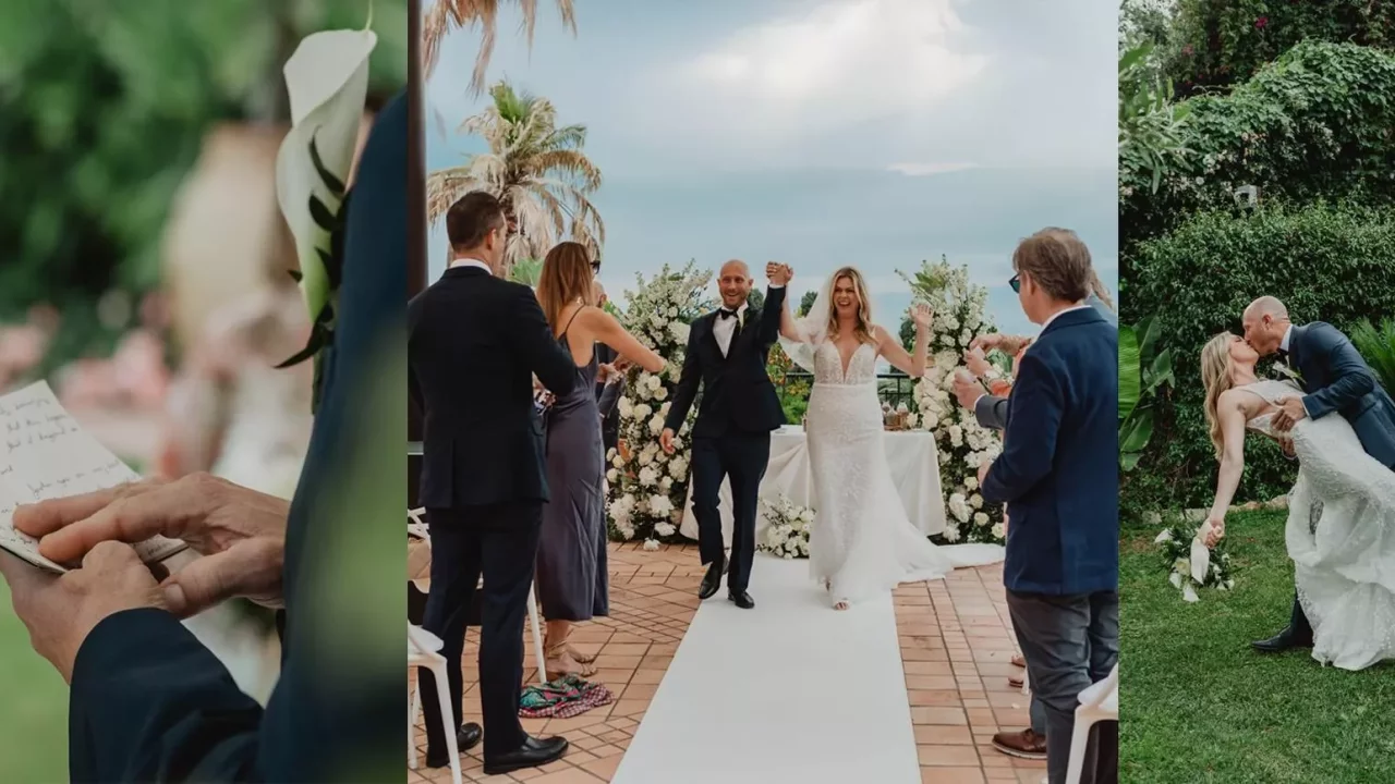 Intimate Elopement Wedding Taormina Italy