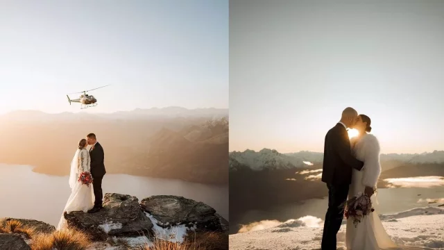 Elope in Queenstown | Heli Elopement in New Zealand