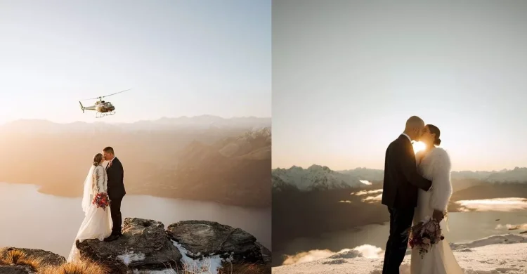 Elope in Queenstown | Heli Elopement in New Zealand