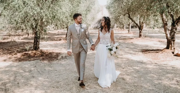 Olive Grove Wedding Elopement in Italy