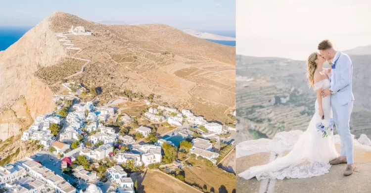 Elope in Greece | Folegandros Wedding Photography Package