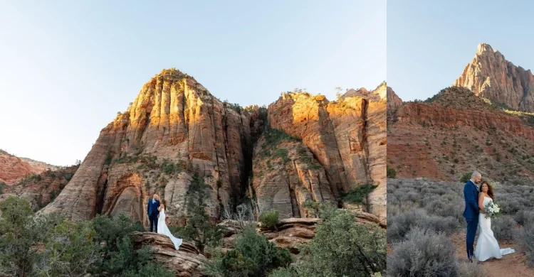 Zion National Park Wedding - Utah