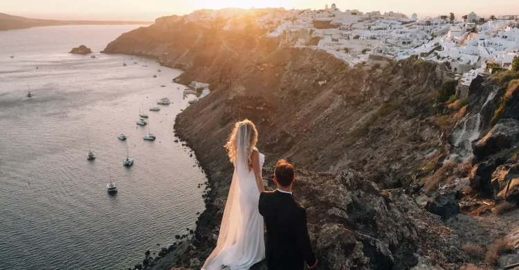 Santorini Sunset Wedding Package | Greece