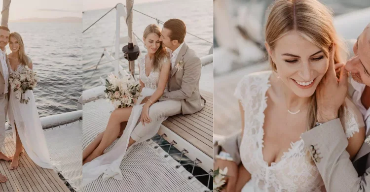 Boat Wedding in Mallorca - Sunset Catamaran Cruise near Palma | Spain