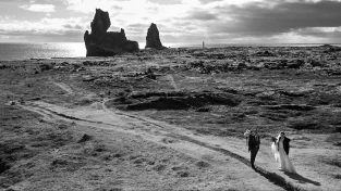 Budir Black Church Wedding Package | Iceland