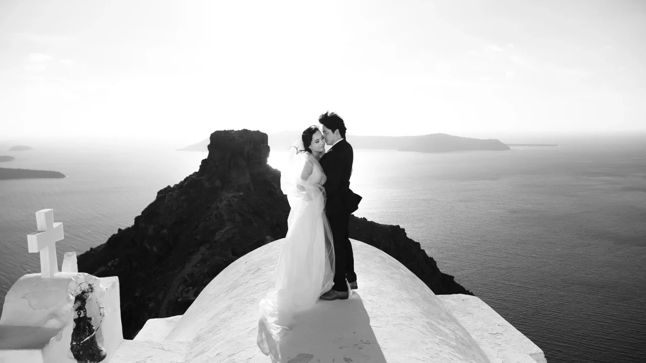 Santorini Sunset Wedding Greece_16_9