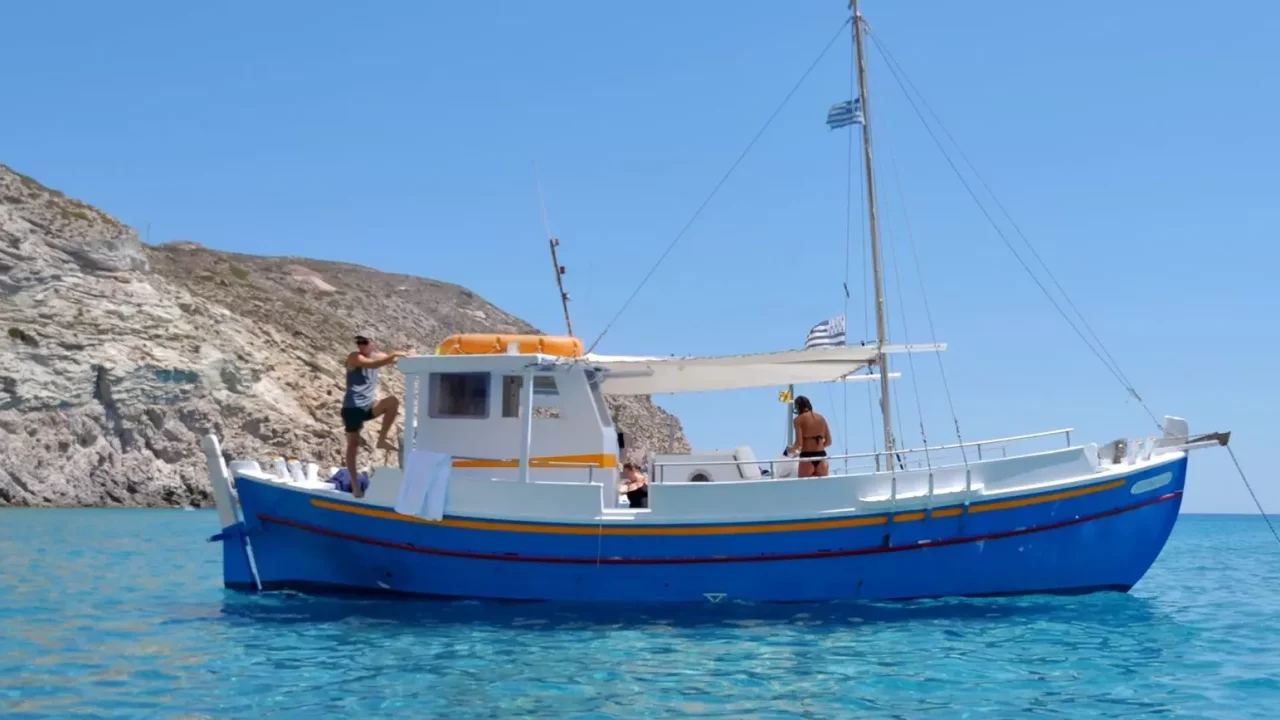 greece-elopement-milos-beach-wedding-boat-cruise