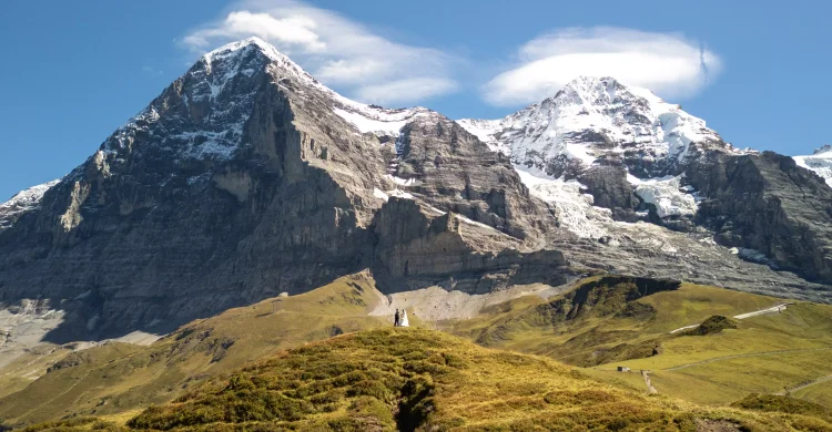 Mountain Elopement in Switzerland | Grindelwald Wedding