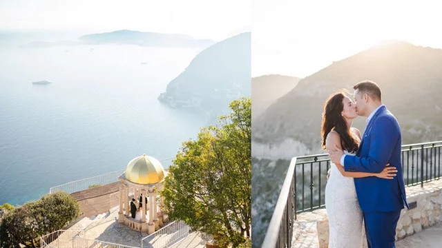 French Riviera Wedding Package | Half-Day Sea and Cliff Elopement