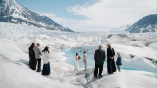Alaska Glacier Elopement Package | Get Married in Palmer