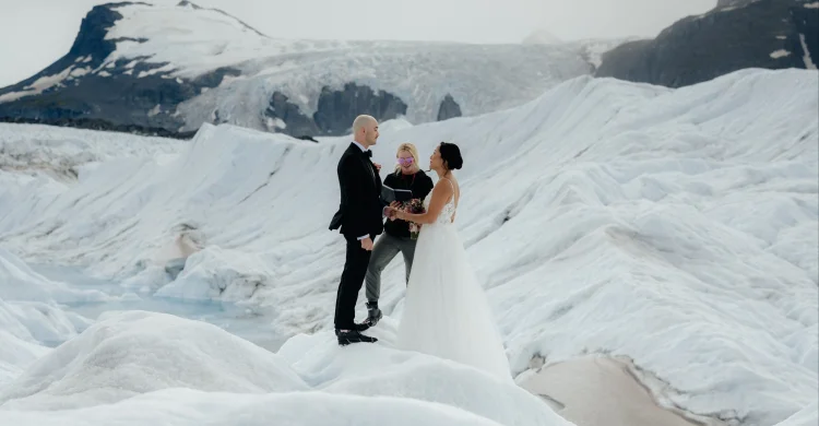 Alaska Glacier Elopement Package | Get Married in Palmer