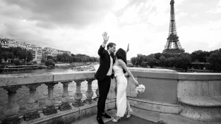 Paris Eiffel Tower Wedding Package in France