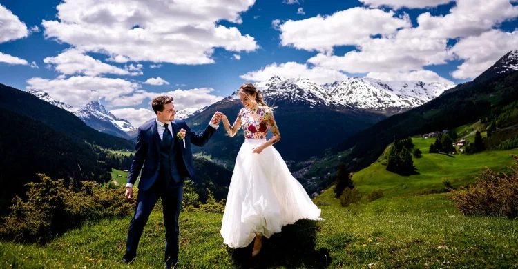 St. Moritz Elopement Wedding Package | Switzerland