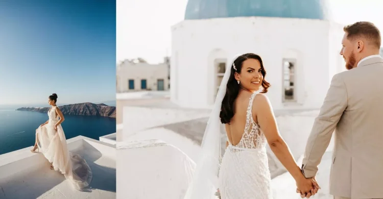 Santorini Elopement Package - Greece