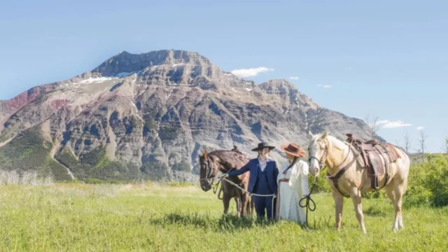 Waterton Lakes Elopement Package with Horseback Ride | Canada