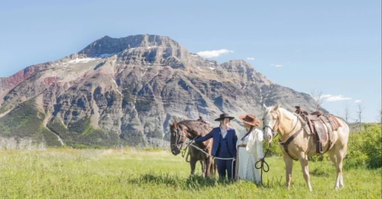 Waterton Lakes Elopement Package with Horseback Ride | Canada