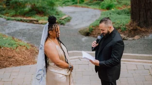 Redwood Forest Elopement | Short Hike and Picnic