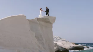 Elopement Wedding in Greece - Milos Island Wedding