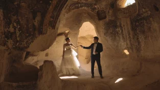 Sunrise and Sunset Elopement in Cappadocia