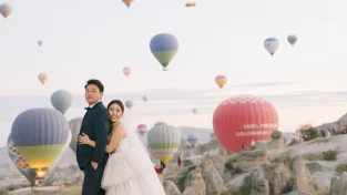 Sunrise and Sunset Elopement in Cappadocia