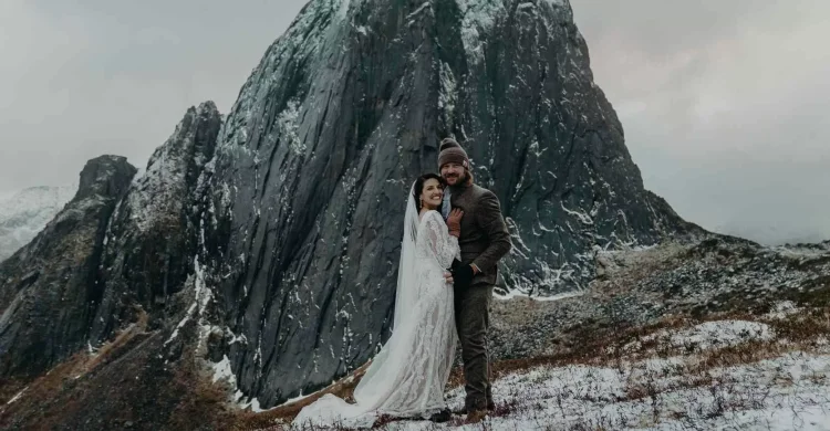 Norway Elopement - Fairytale Wedding in the Arctic