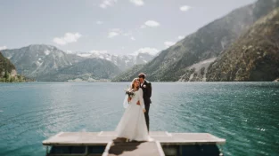 Elope in Austria | Alpine Lake Adventure