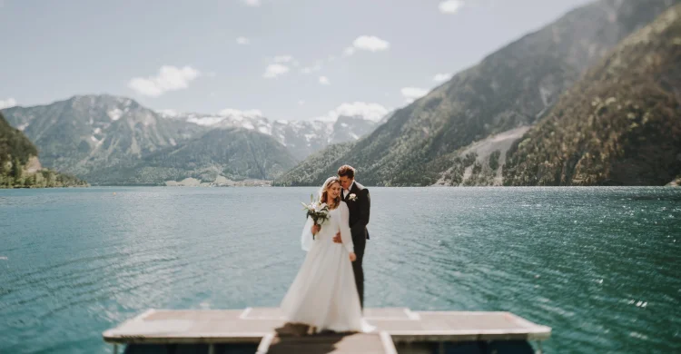 Elope in Austria | Alpine Lake Adventure