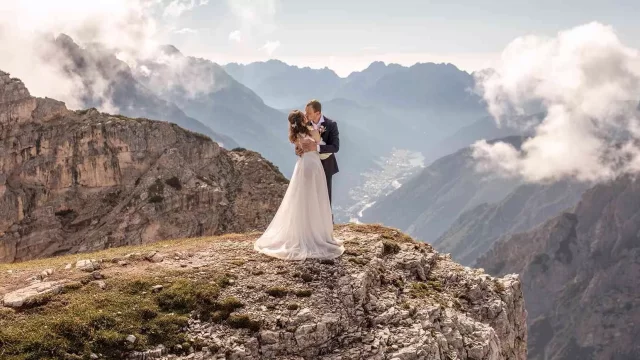 Dolomites Elopement Package - Mountain Wedding in Italy