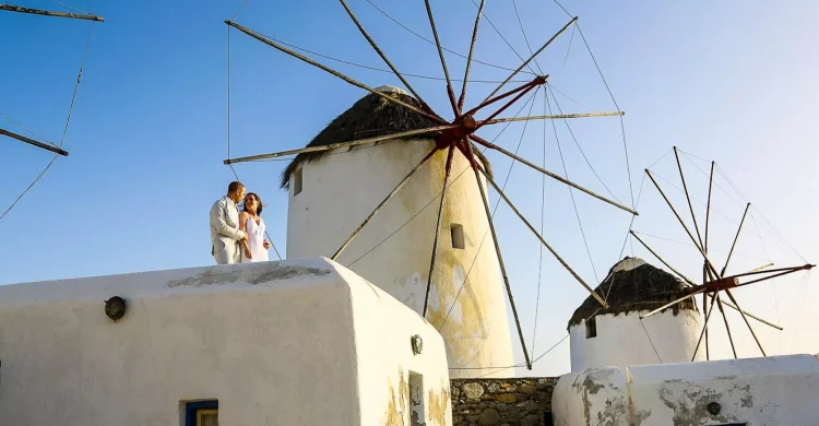 Mykonos Elopement Wedding | Greece