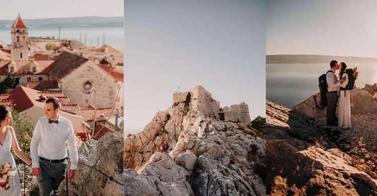 Croatia Elopement Wedding Adventure | Omiš