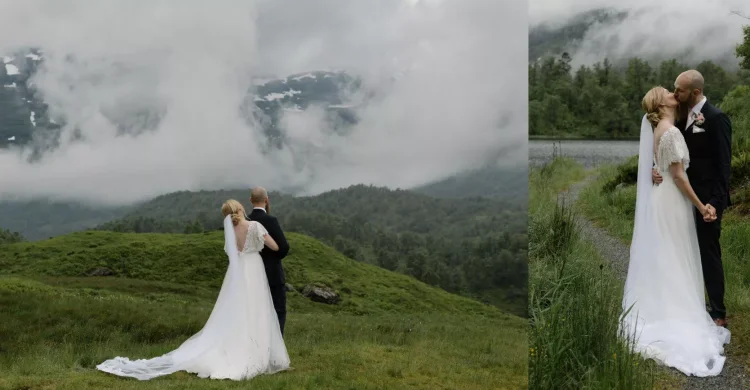 Emotional Elopement in Norway - Intimate Ceremony in Nature