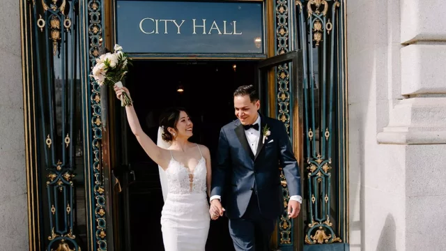 San Francisco Elopement at City Hall | California