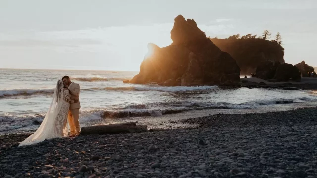 Ruby Beach Elopement | Seattle | Washington