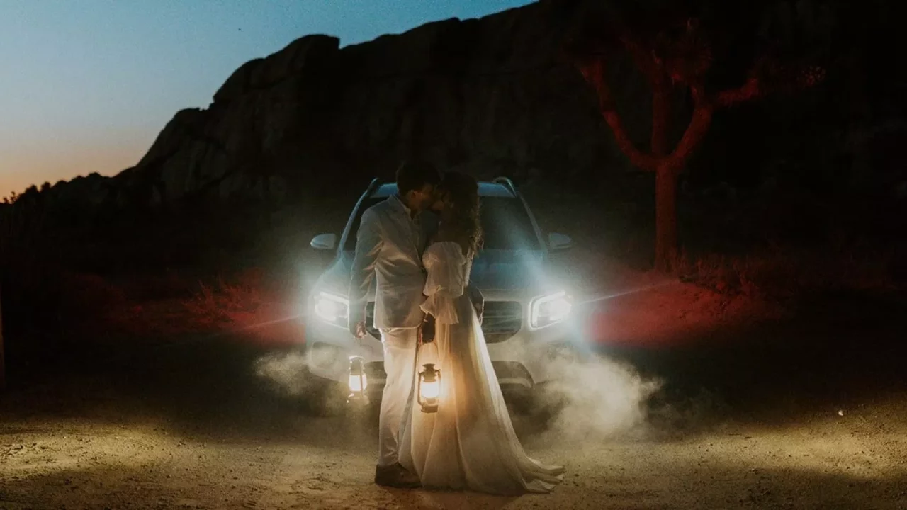 joshua tree adventure elopement california wedding