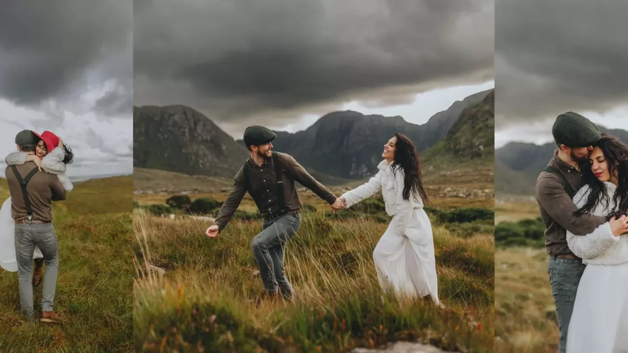 ireland adventurous elopement wedding