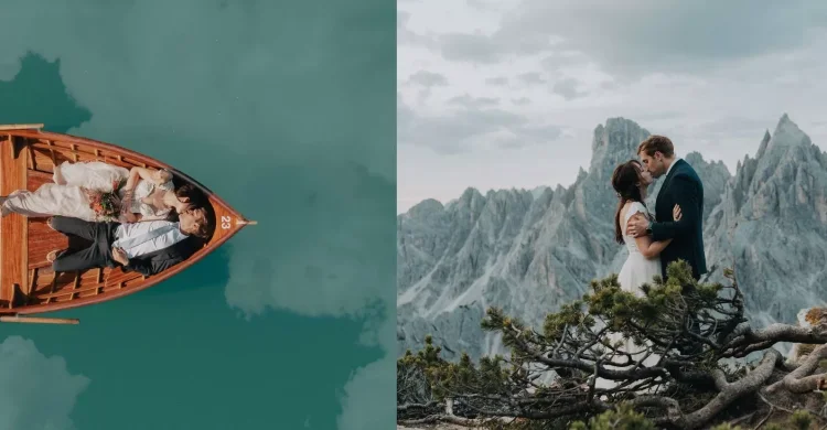 Lake Braies Elopement | Sunrise Adventure Wedding in the Dolomites