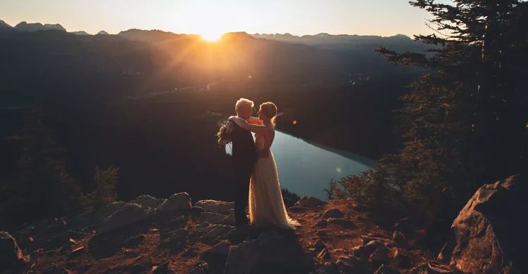 Peyto Lake Elopement Picnic | Banff